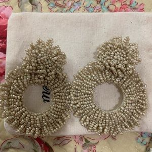 Beautiful beaded earrings